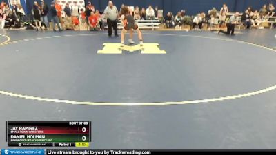 160 lbs Round 2 - Daniel Holman, Sandpoint Legacy Wrestling vs Jay Ramirez, Small Town Wrestling