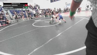 92 lbs Cons. Round 3 - Elijah Flores, Credo vs Morrissey Miranda, Lab Academy