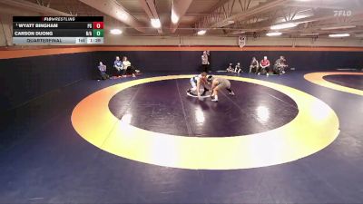150 lbs Quarterfinal - Wyatt Bingham, Pleasant Grove vs Carson Duong, N/a