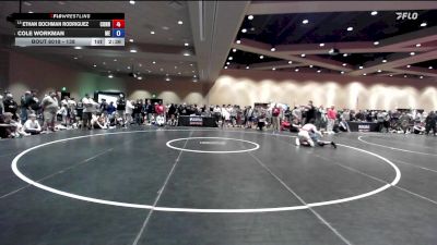 138 lbs Champ. Round 1 - Ethan Bochman Rodriguez, Connecticut vs Cole Workman, Maine