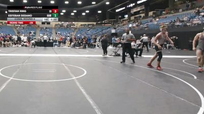 174 lbs Cons. Round 6 - Esteban Sedano, Hastings (Neb.) vs Tristan Ring, Friends University