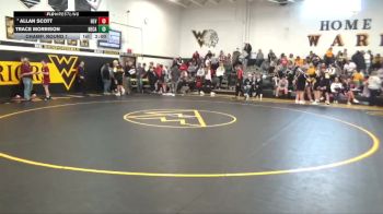 120 lbs Champ. Round 1 - Allan Scott, HLV, Victor vs Trace Morrison, Newman Catholic