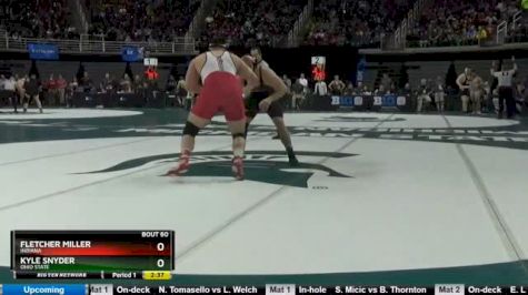 285 lbs Round of 16 - Fletcher Miller, Indiana vs Kyle Snyder, Ohio State