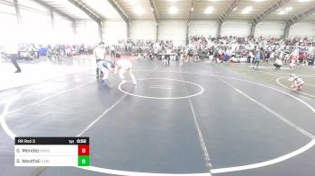 Rr Rnd 3 - Giselle Mendez, Sahuarita Mustangs vs Sophie Westfall, Carlsbad Combat WC