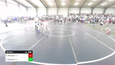 Rr Rnd 3 - Giselle Mendez, Sahuarita Mustangs vs Sophie Westfall, Carlsbad Combat WC