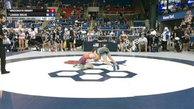 95 lbs 3rd Place Match - Brooklyn Henry, Pennsylvania vs Lanaia Selig, Washington