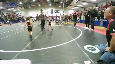 43 lbs Rr Rnd 1 - Paris Wellman, Pirate Wrestling Club vs Coby Lynch, Sallisaw Takedown Club