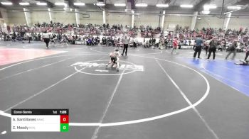 66 lbs Consolation - Anthony Santillanes, Ranch Hand Wrestling vs Connor Moody, Athlos Wrestling