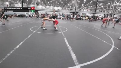 96 lbs Round 6 (10 Team) - Colton Louderback, The Outsiders vs JT Walker, Edge Wrestling