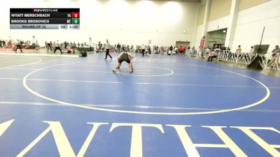 138 lbs Round Of 32 - Wyatt Merschbach, PA vs Brooks Brosovich, MT