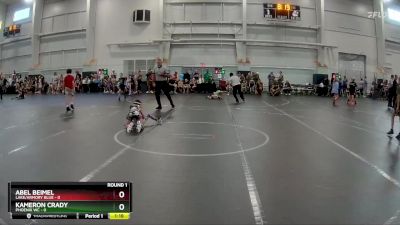 52 lbs Round 1 (6 Team) - Abel Beimel, Lake/Armory Blue vs Kameron Crady, Phoenix WC