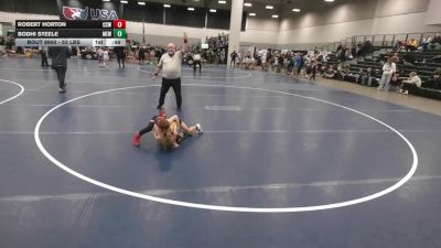 53 lbs Cons. Semis - Robert Horton, Cory Clark Wrestling vs Bodhi Steele, Moyer Elite Wrestling