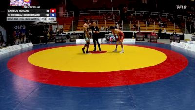 70kg (non-olympic) Quarterfinal - Carlos Vargas, Brock WC vs Kheyrollah Ghahramani, Edmonton Wrestling Club