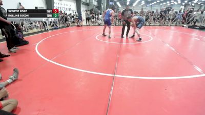 160 lbs Rr Rnd 2 - Scottie Ford, TNWC White - HSB vs Rollins Dixon, Team Dark Horse Black - HSB