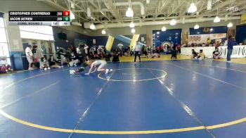 132 lbs Cons. Round 2 - Cristopher Contreras, Boca Cowboys vs Jacob Aitken, Plant City Highschool