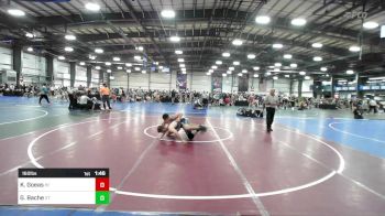 160 lbs Round Of 128 - Keegan Goeas, HI vs Gabe Bache, VT