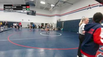155 lbs Cons. Round 1 - Brooke Yocum, El Paso Pebble Hills vs Riley Each, Conroe Woodlands College Park