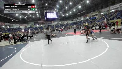 126 lbs Consi Of 8 #2 - Daniel Jordan, Bennett WC vs Samuel Urioste, New Mexico Bad Boyz
