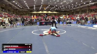 150 lbs Cons. Round 5 - Connor Peterson, MN vs Noah Johnson, MO