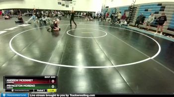 155-157 lbs Round 3 - Prynceton Moreno, Gering vs Andrew McKinney, Laramie