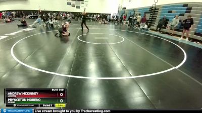 155-157 lbs Round 3 - Prynceton Moreno, Gering vs Andrew McKinney, Laramie