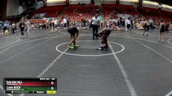 130 lbs Cons. Round 3 - Dalvin Hill, Wadsworth vs Cain Rock, Neighborhood