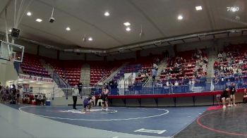 157 lbs 5th Place Match - Maddox Brunet, New Albany High School vs Christian Shepherd, Desoto Central