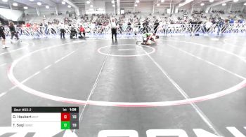 170 lbs Rr Rnd 2 - Danny Haubert, Grit Mat Club Red vs Tyler Sagi, OBWC Goblins