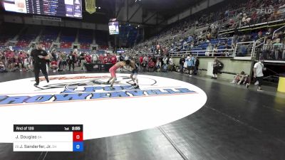 144 lbs Rnd Of 128 - Jackson Douglas, GA vs Joseph Sanderfer, Jr., OH