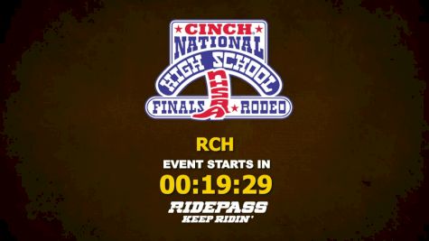 Full Replay - National High School Rodeo Association Finals: RidePass PRO - RCH - Jul 18, 2019 at 10:40 AM EDT