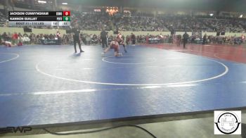 110 lbs Consi Of 8 #2 - Jackson Cunnyngham, Edmond Memorial vs Kannon Guillet, Poteau