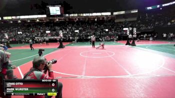 80 lbs Champ. Round 2 - Lewis Otto, AND1 vs Mark Wurster, BEAST1