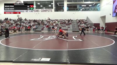 197 lbs Round 3 (3 Team) - Jesus Pena, Imperial Valley College vs Jacob Mott, Santa Ana College