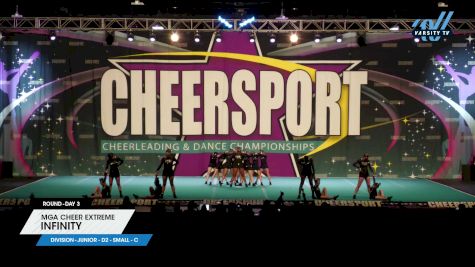 MGA Cheer Extreme - Infinity [2025 L1 Junior - D2 - Small - C Day 3] 2025 CHEERSPORT National All Star Cheerleading Championship