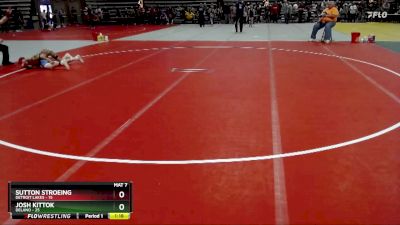 110 lbs Cons. Round 1 - Josh Kittok, Delano vs Sutton Stroeing, Detroit Lakes