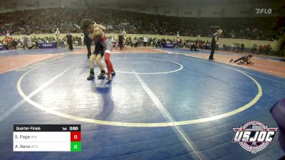 70 lbs Quarterfinal - Steven Page, SPG vs Ace Reno, West Texas Grapplers