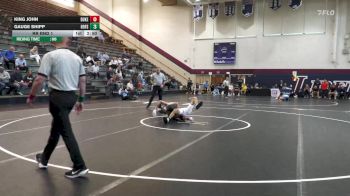 133 lbs Rr Rnd 1 - King John, Duke vs Gauge Shipp, Hofstra