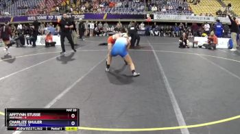 117 lbs Semis & 3rd Wb (16 Team) - Charlize Shuler, Presbyterian vs Afftynn Stusse, Wartburg