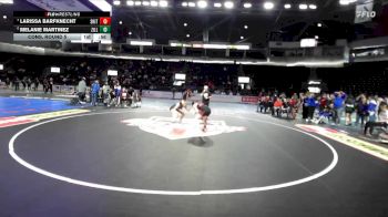 Girls 115 lbs Cons. Round 5 - Larissa Barfknecht, South Kitsap (Girls) vs Melanie Martinez, Zillah (Girls)