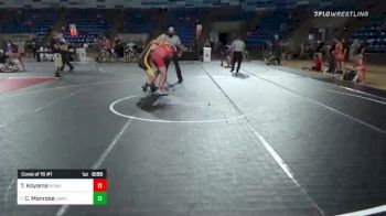 170 lbs Consi Of 16 #1 - Tai Koyama, Hpwa vs Cole Manrose, Lawrence Elite