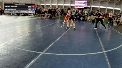138 lbs Champ. Round 1 - Ryder Martyn, Colorado vs Milad Sharif, California