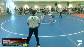 157 lbs Cons. Semi - Ryan Luth, Washington And Lee University vs Garret Cornell, Messiah University