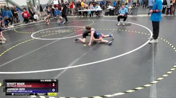 70 lbs Champ. Round 1 - Jamison Rife, North Pole Wrestling Club vs Wyatt Wade, Mid Valley Wrestling Club