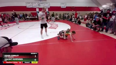 46-48 lbs Round 4 - Vincent Humphries, HRA vs Asher Cobbley, PVBC Warriors