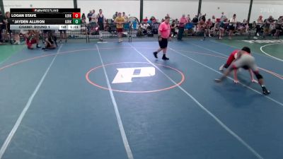 161-164 lbs Champ. Round 1 - Jayden Allison, Rock Island Wrestling Club vs Logan Stave, North Shore Edge