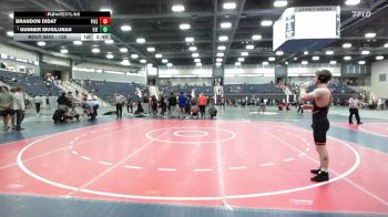 125 lbs Semifinal - Gunner Musilunas, Keiser University vs Brandon Didat, Pikeville