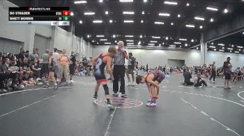 88 lbs Round 1 (8 Team) - Bo Strader, Backyard Brawlers Gold vs Rhett Morris, Project X