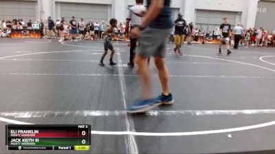 45 lbs Cons. Round 2 - Jack Keith Iii, Mighty Warriors vs Eli Franklin, Mighty Warriors