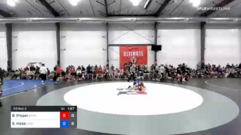 38 kg Prelims - Benjamin Proper, Gitomer vs Slater Hicks, Wyoming Valley RTC Blue