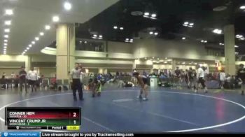 145 lbs Round 2 (10 Team) - Conner Hem, Wasatch vs Vincent Crump Jr, Goon Squad